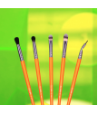 Akių Šepetėlių Rinkinys Neon Brush Set (10vnt.)