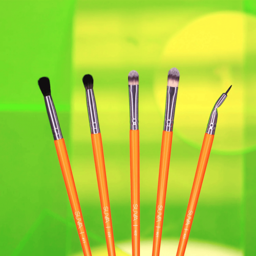 Akių Šepetėlių Rinkinys Neon Brush Set (10vnt.)