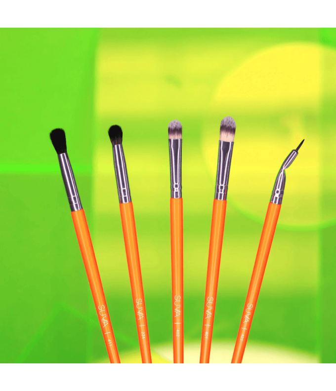 Akių Šepetėlių Rinkinys Neon Brush Set (10vnt.)
