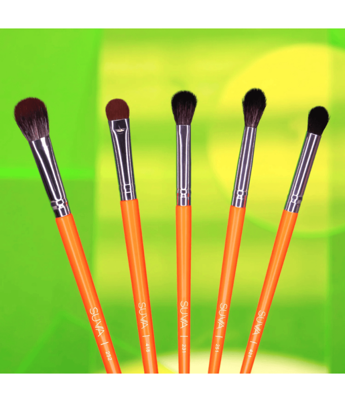 Akių Šepetėlių Rinkinys Neon Brush Set (10vnt.)