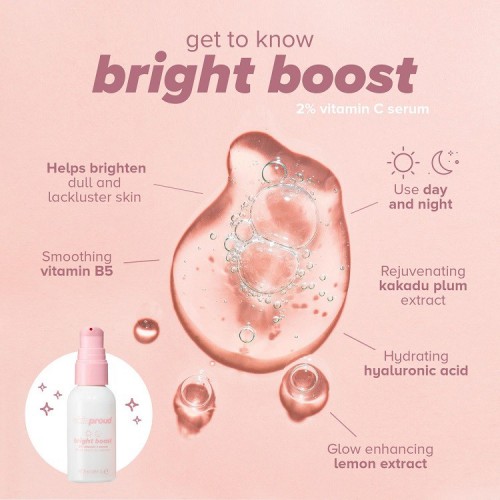 Bright Boost Veido Serumas 25ml