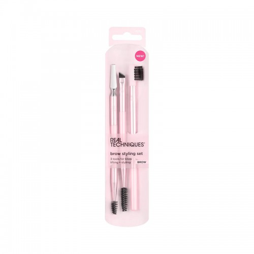 Brow Styling Makiažo Šepetėlių Rinkinys (3 vnt.)