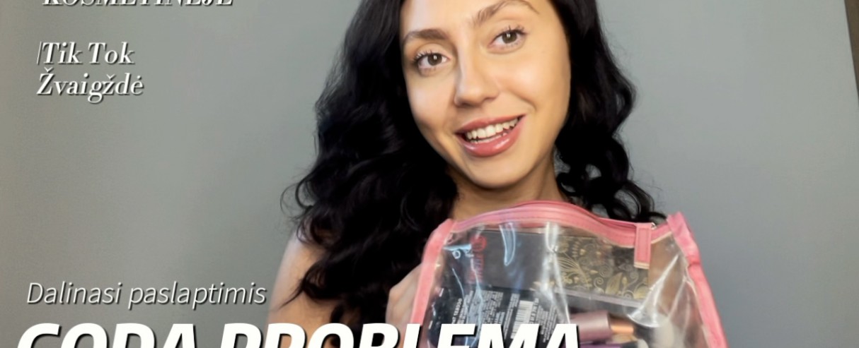 GODA PROBLEMA. WHAT'S IN MY COSMETIC BAG?