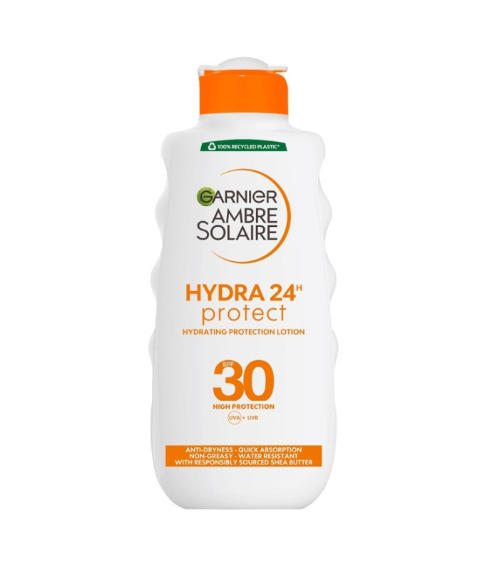  Ambre Solaire Hydra 24H Protect Apsauginis Losjonas Nuo Saulės SPF30 200ml