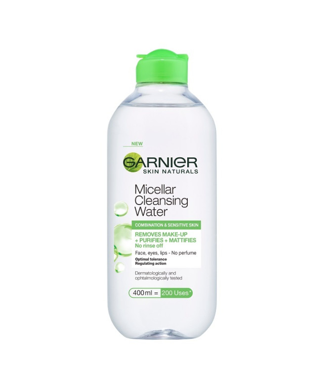  Skin Naturals Micelinis Vanduo Mišriai Ir Jautriai Odai 400ml