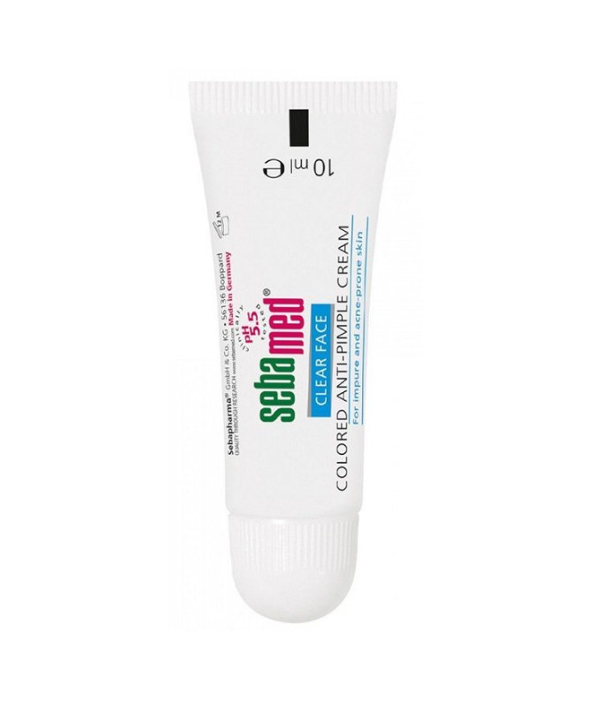  Clear Face Kremas Nuo Spuogų Su Atspalviu 10ml
