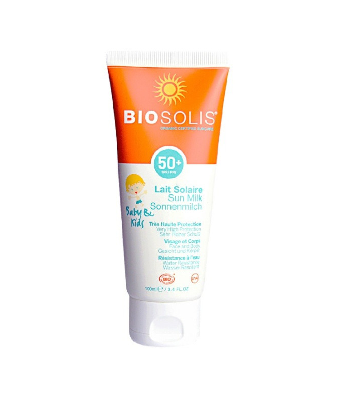  Ekologiškas Pienelis Nuo Saulės Vaikams SPF50+ 100ml