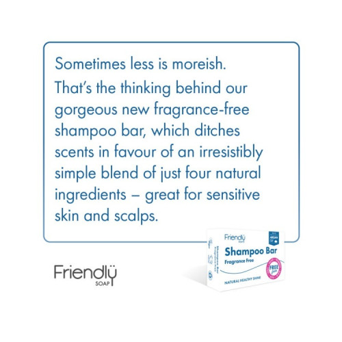  Fragrance Free Plaukų Šampūnas Muilas 95g