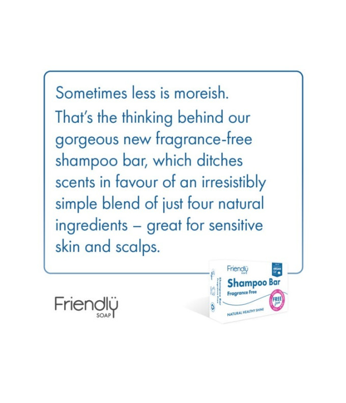  Fragrance Free Plaukų Šampūnas Muilas 95g