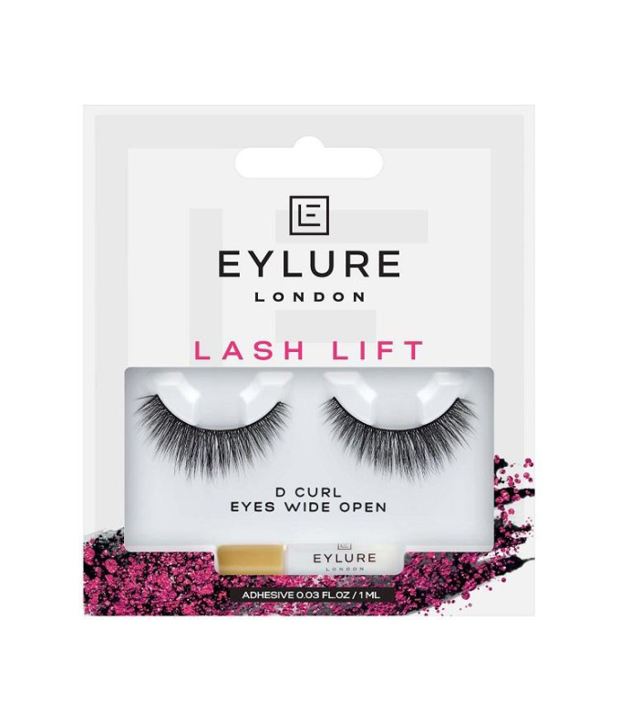 Priklijuojamos Blakstienos Lash Lift D Curl Eyes Wide Open