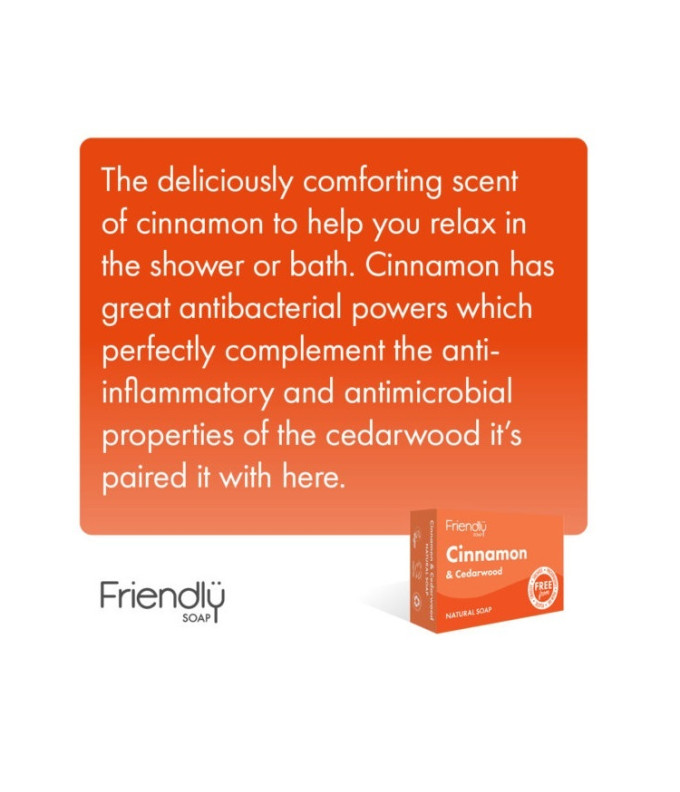  Cinnamon & Cedarwood Muilas 95g