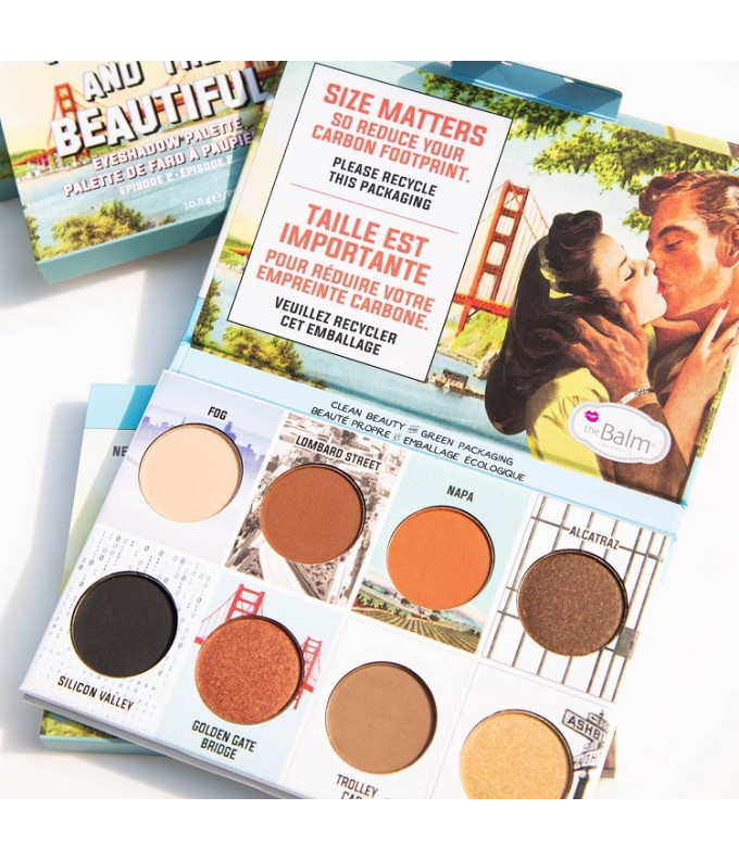 the Balm Cosmetics TheBalm And The Beautiful Akių Šešėlių Paletė Episode 2 (8 spalvos)