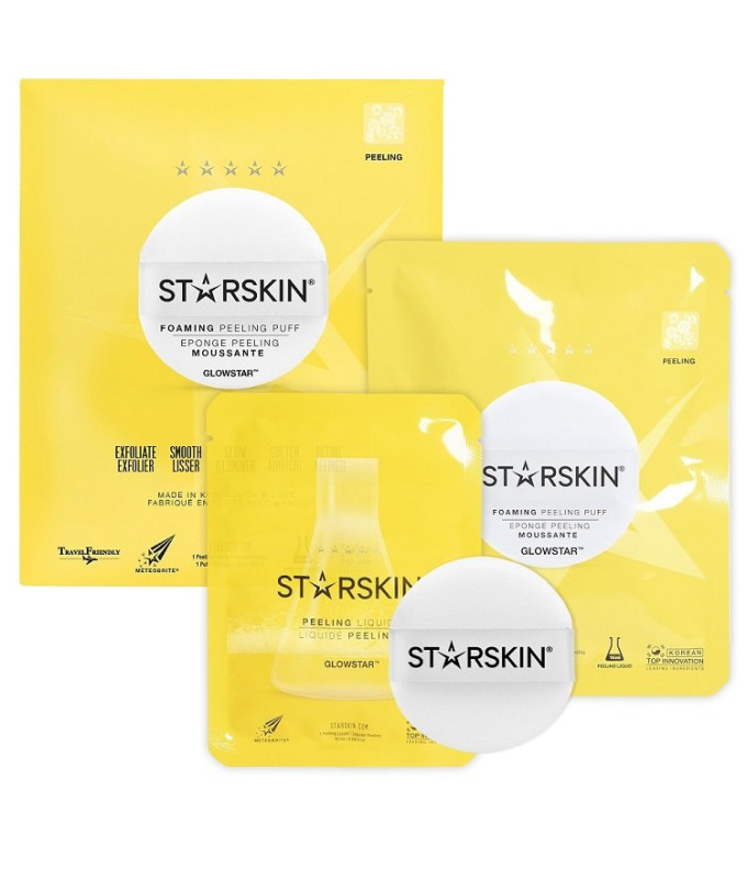  Glowstar™ Putojanti Veido Šveitimo Kempinėlė