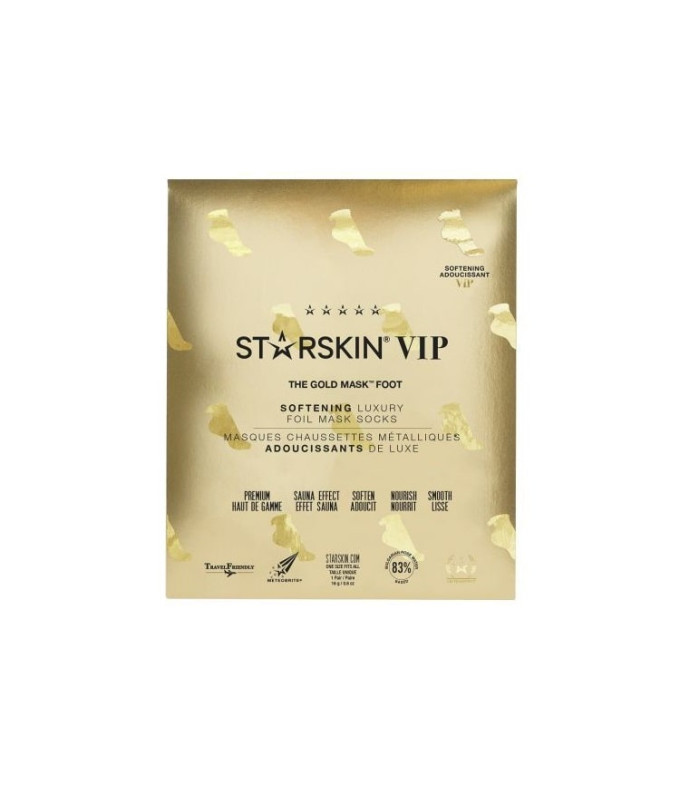  Vip The Gold Mask™ Minkštinamoji Pėdų Kaukė
