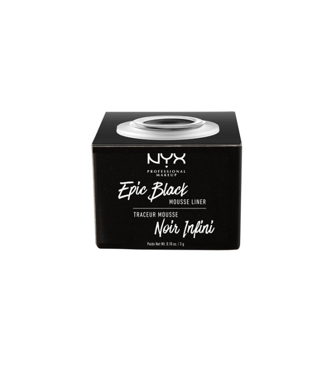 Gelinis Akių Apvadas Epic Black Mousse