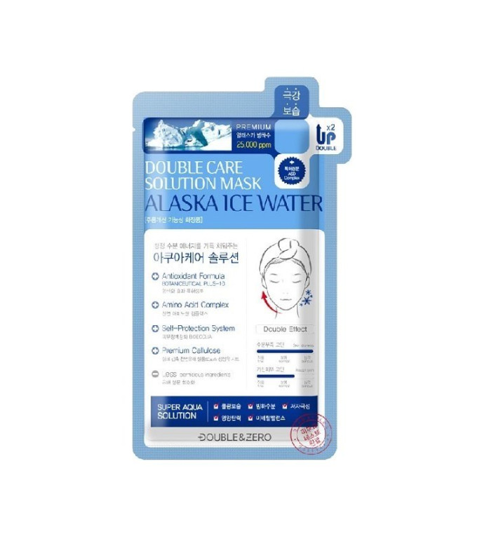 Double Care Solution Alaska Ice Water Veido Kaukė (1 vnt.)