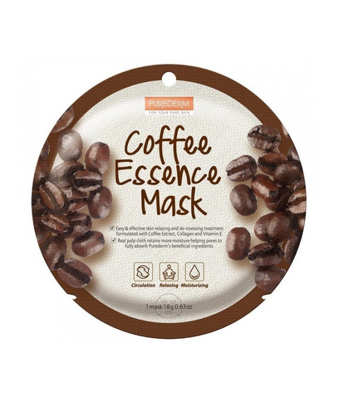  Coffee Essence Veido Kaukė Su Kavos Ekstraktu
