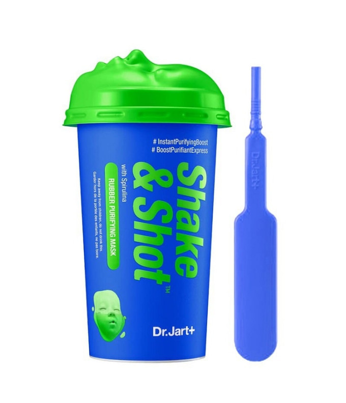 Shake And Shot Rubber Purifying Veido Kaukė
