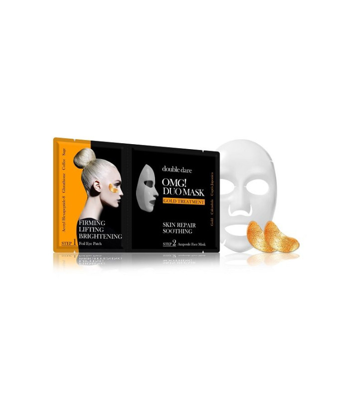 Veido ir Paakių Kaukės Omg!  Mask Gold Therapy