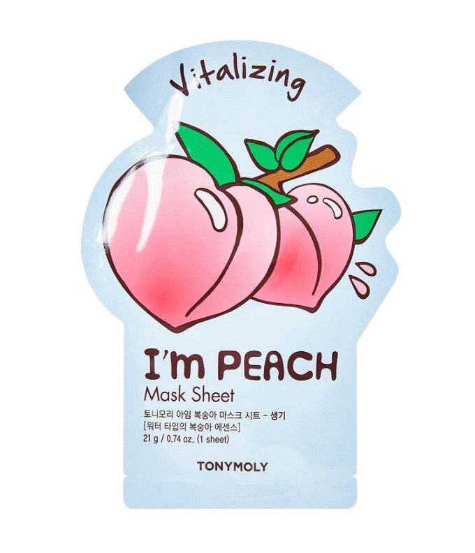  I'm Peach Veido Kaukė