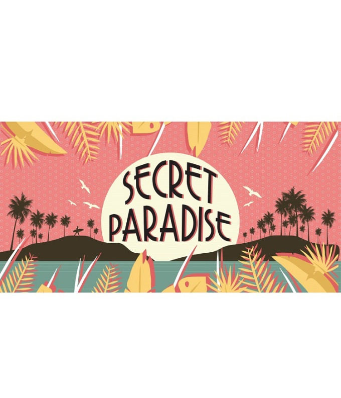  Šešėlių Paletė Secret Paradise (21 spalva)