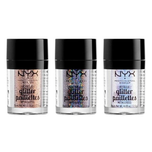  Metallic Glitter Veido Ir Kūno Blizgučiai