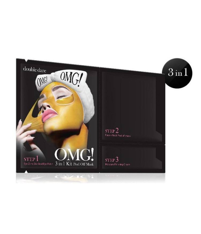 Veido Kaukė Omg! 3in1 Kit Peel Off