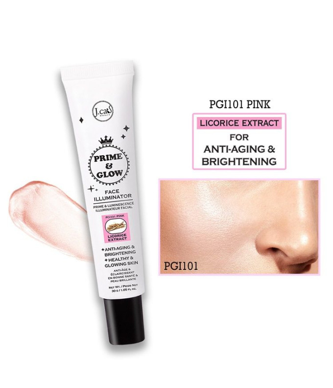 Priemonė Suteikianti Švytėjimo Prime & Glow Pink