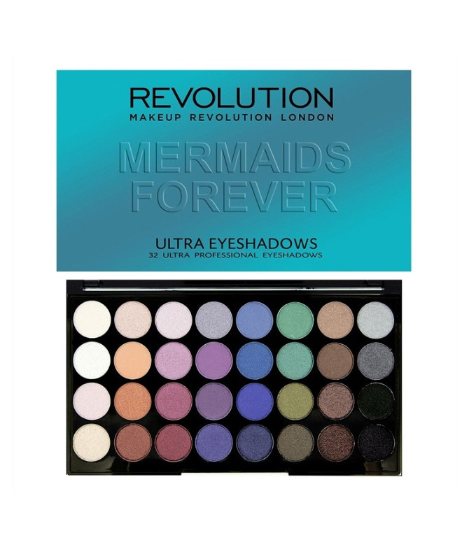  Šešėlių Paletė Mermaids Forever (32 spalvos)