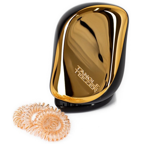  Plaukų Šepetys Compact Styler Bronze Ir Gumytės Plaukams 
