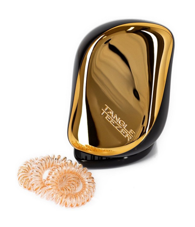  Plaukų Šepetys Compact Styler Bronze Ir Gumytės Plaukams 