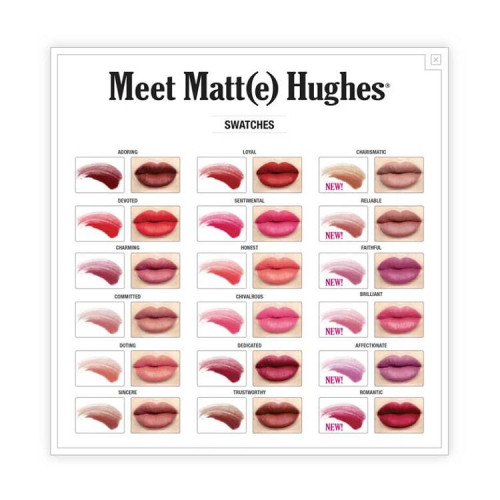 Meet Matt(e) Hughes Skysti Matiniai Lūpų Dažai