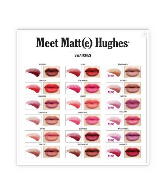 Meet Matt(e) Hughes Skysti Matiniai Lūpų Dažai