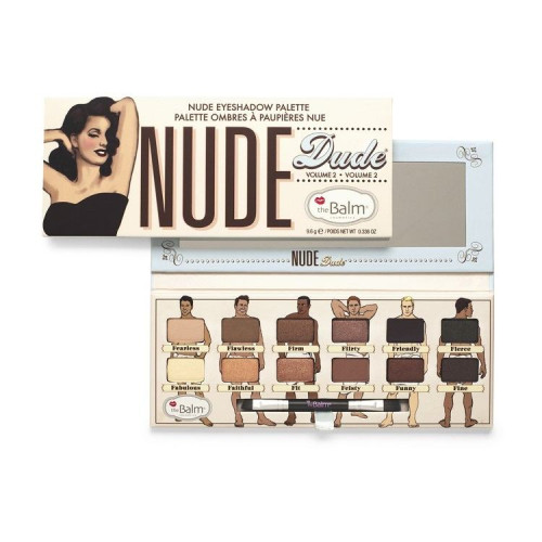 the Balm Cosmetics Šešėlių Paletė Nude Dude® (12 spalvų)