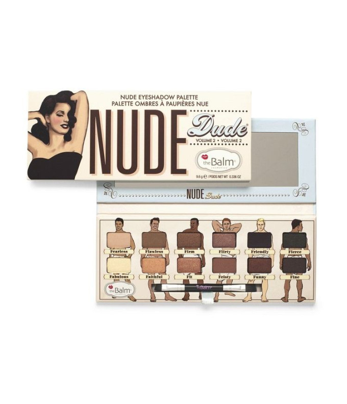 the Balm Cosmetics Šešėlių Paletė Nude Dude® (12 spalvų)