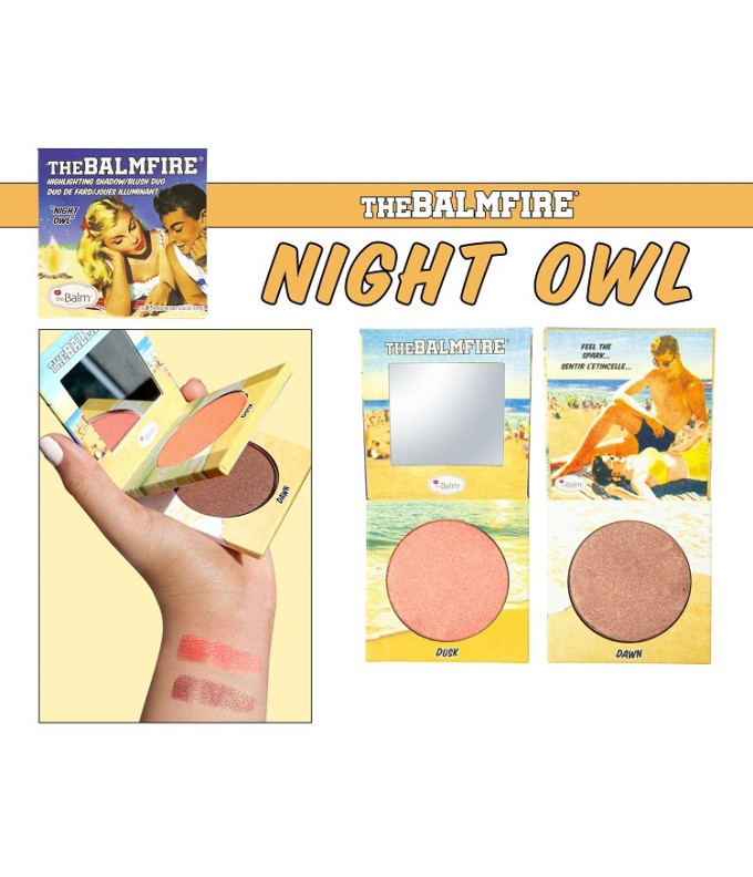 Skaistalai, Šešėliai TheBalmFire® Night Owl