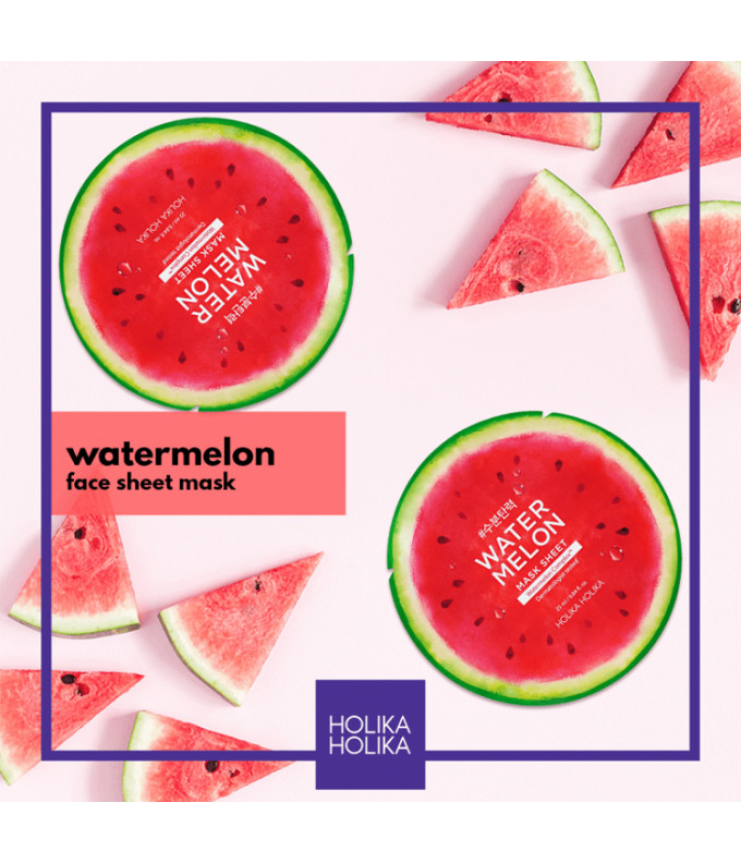  Watermelon Veido Kaukė
