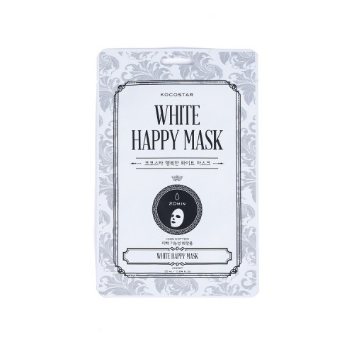  Skaistinanti veido kaukė White Happy Mask