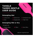 Tangle Tamer Ultra Plaukų Šepetys Pink