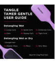 Tangle Tamer Ultra Plaukų Šepetys Violet