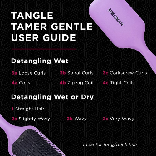 Tangle Tamer Ultra Plaukų Šepetys Violet