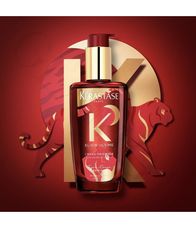  Elixir Ultime Plaukus Gražinantis Plaukų Aliejus Tiger Rouge Edition 100ml