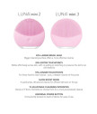  Luna Mini 3 Pearl Pink Veido Valymo Prietaisas