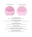  Luna Mini 3 Pearl Pink Veido Valymo Prietaisas