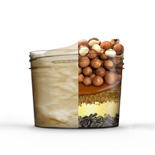  Fructis Macadamia Hair Food Glotninamoji Kaukė Sausiems Ir Nepaklusniems Plaukams 390ml