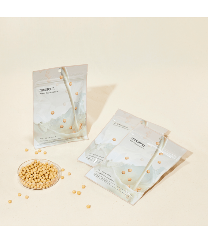 Giliai Drėkinanti Veido Kaukė Weekly Bean Mask (7vnt.)