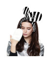  Home Spa Bunny Ears Galvos Juosta Zebra