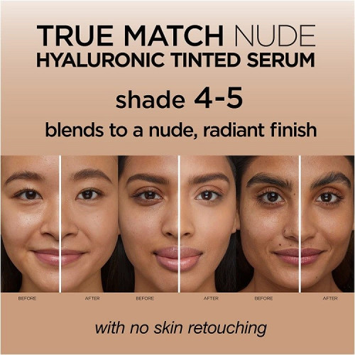 True Match Nude Makiažo Pagrindas Su Koncentruotu Serumu 30ml