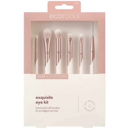 Makiažo Šepetėlių Rinkinys Luxe Exquisite Eye (6 vnt.)