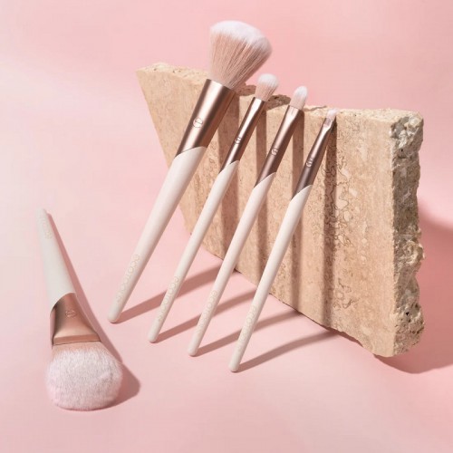 Makiažo Šepetėlių Rinkinys Luxe Natural Elegance (5 vnt.)